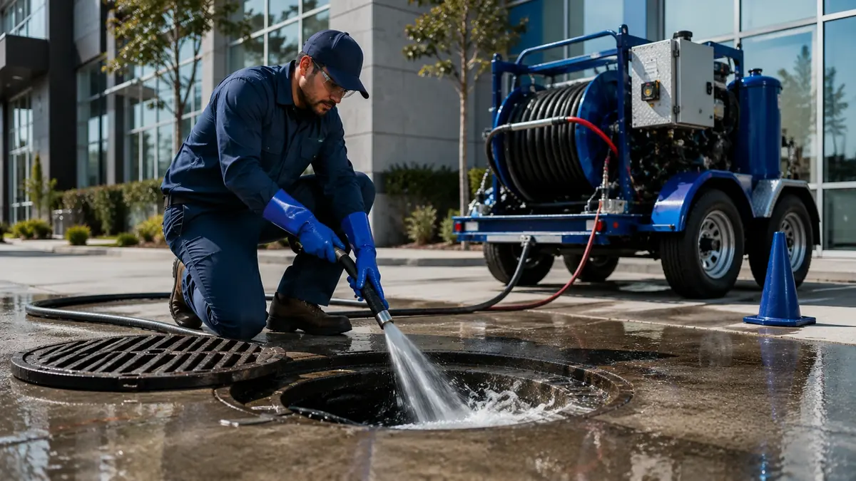 Commercial Hydro Jet Drain Cleaning in Daly City