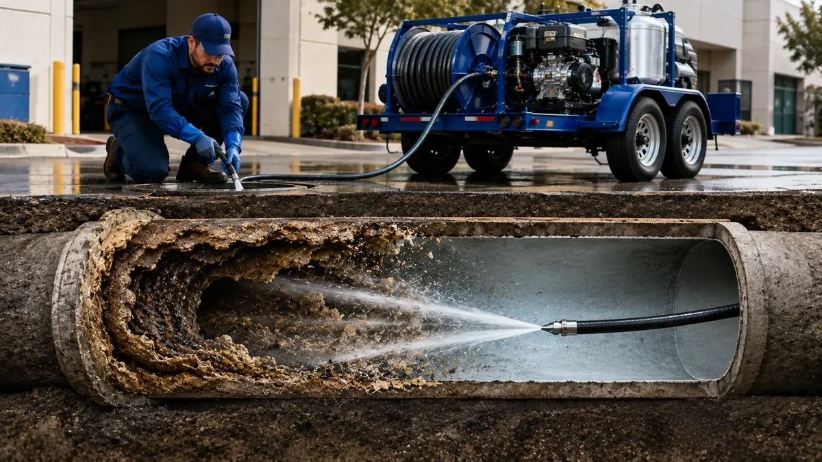 Sewer Pipe Descaling in Daly City